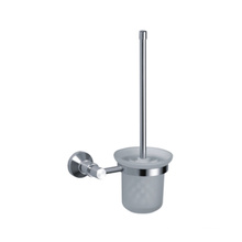 China Wall Mounted Brushed Aluminum Toilet Brush Holder